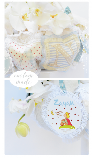 Lumanare de botez cu Micul Print pentru baieti, 65x4 cm, The little Prince 3